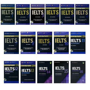 خرید مجموعه آیلتس کمبریج 16 جلدی آکادمیک IELTS Cambridge