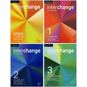 مجموعه چهار جلدی کتاب اینترچنج ویرایش پنجم Interchange Fifth Edition