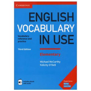 خرید کتاب انگلیش وکبیولری این یوز المنتری ویرایش سوم English Vocabulary in Use Elementary 3rd