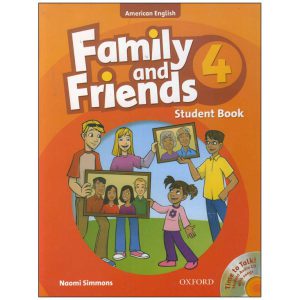 کتاب امریکن فمیلی اند فرندز ویرایش اول American Family and Friends 1st 4