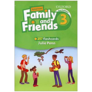 خرید فلش کارت امریکن فمیلی اند فرندز 3 ویرایش دوم Flashcards American Family and Friends 3 Second Edition