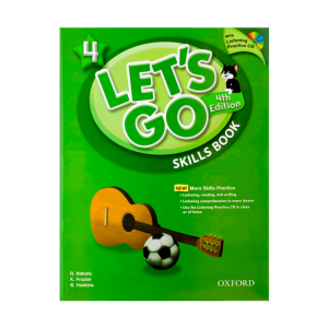خرید کتاب لتس گو 4 اسکیلز بوک ویرایش چهارم Lets Go 4 Skills Book 4th Edition با بهترین قیمت از فروشگاه آنلاین زبان مال